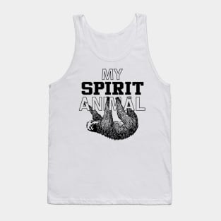 Awesome My Spirit Animal Sloth animal Tank Top